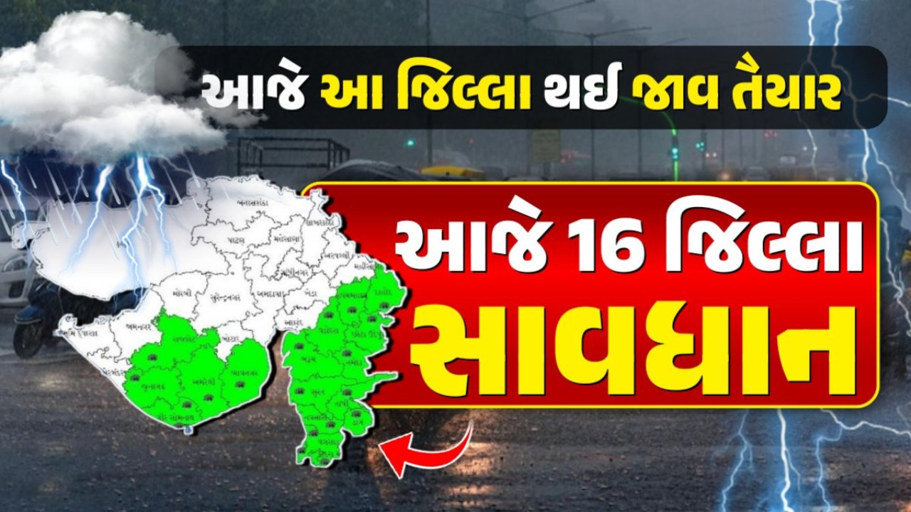 વરસાદની આગાહી