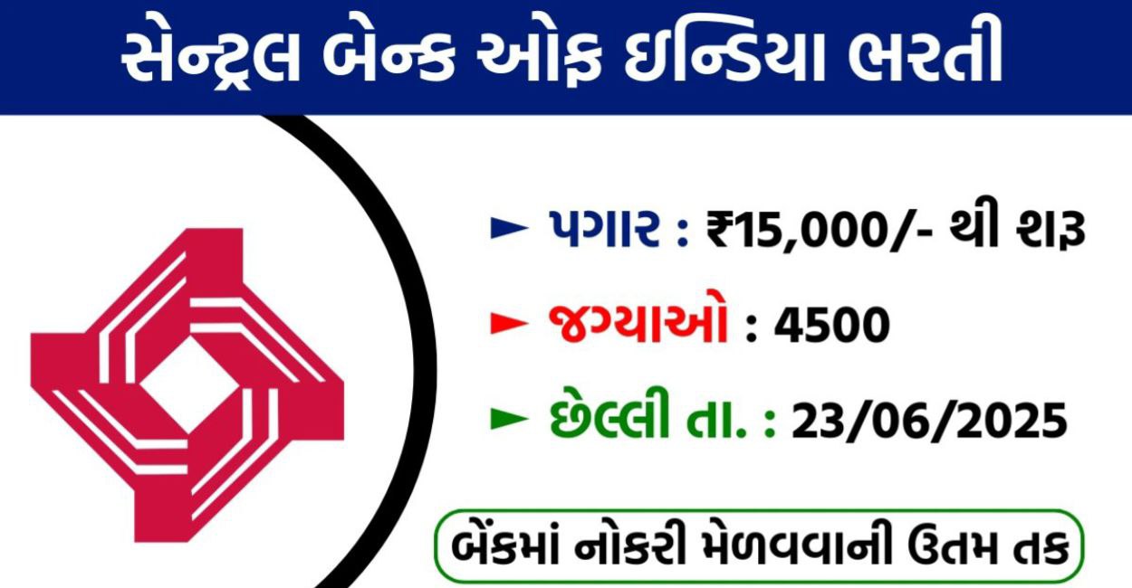 સેન્ટ્રલ બેંક ઓફ ઈન્ડિયા